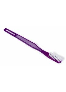 DawnMist TB40 Translucent Purple Soft Toothbrush - Bulk Pack of 100 individually wrapped toothbrushes