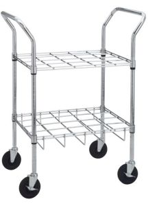 Oxygen Cylinder Carts for E, D, C or M9 Cylinders