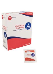 Obstetrical Towelette 5 x 7 5 X 7 Inch - 1302