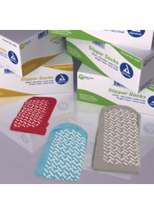 Sock Slipper Gry 2Xlg 48Ea/Cs Dynarex - 2184