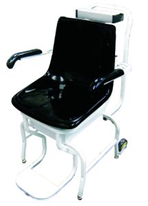 Digital Chair Scale, 18-1/4" x 15" Seat, 600 lb. Capacity 18-1/4 X 14-1/2 X 17-1/2 Inch - 594KL