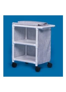Multi-Purpose Cart with Wheels - 31" x 37" x 20" - Wineberry