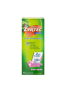 Johnson & Johnson's Children's Zyrtec Liquid 5 mg Allergy Relief Syrup