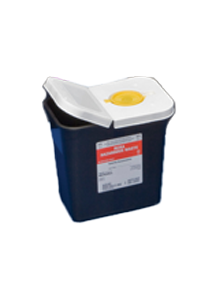 12 Gallon Black RCRA Hazardous Waste Container 8612RC