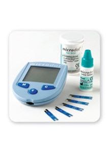 Microdot Blood Glucose Test Strips