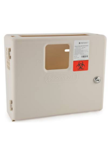 Wall Mounted Sharps Disposal Cabinet - 10x12 Inches