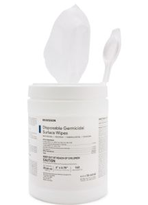 McKesson Disinfectant Wipes - Pre-Moistened Surface Cleaning Solution