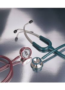 ADC Adscope 603 Classic Stethoscope (1-3/8 Inch Bell) with Spare Diaphragm and Adsoft Eartips