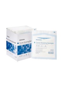 Mckesson 16-2436 Cover Dressing Sponges 4x4 Inch Sterile