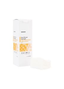 McKesson 16-40334 Non-Woven Sponges High Absorbency 3x3 Inch 4 Ply