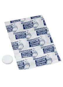 Effervescent Denture Cleansing Tablets