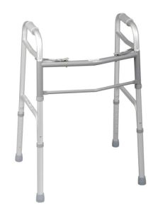 Youth Two-Button Folding Walkers without Wheels