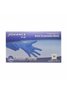Advance IF 40 Nitrile Examination Gloves - Large