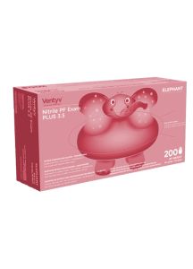 Ventyv Nitrile Powder-Free Exam Gloves Plus 3.5 (Elephant)