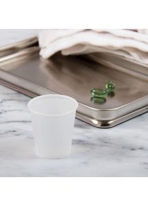 Solo Medicine Cup for Multiple Uses in Inpatient and Outpatient Care