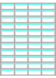 TimeMed Chart Label 8-1/2 X 11 Inch - DPSL-PC5-7