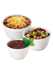 Saalfeld Single Use Foam Food Container - 8B20