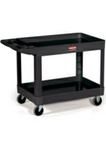 Rubbermaid Utility Cart 26 X 33-1/4 X 45-1/4 Inch - FG452088BLA