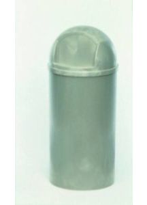 Rubbermaid Marshall Fire-Resistant Wastebasket - FG816088BRN Commercial Trash Can