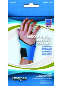 Sport-Aid Wraparound Neoprene Wrist Wrap