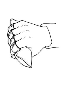 Skil-Care Finger Contracture Cushion