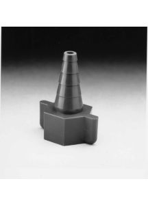 Salter Labs Plastic Hose Barb Fitting Nipple Nut for Oxygen Delivery