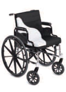 Short-Wave Seat / Backrest Cushion Combination 18 Inch Width - SWAVE-04