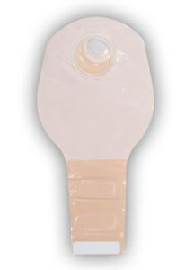 Natura Drainable Pouch Transparent with 1-Sided Comfort Panel