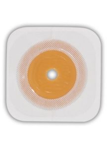 Stomahesive Skin Barrier with Cut-to-Fit Opening and White Tape Collar
