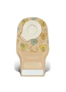 Little Ones Two-Piece Adhesive Coupling Technology Extra Small Drainable Pouch with InvisiClose Tail Closure System