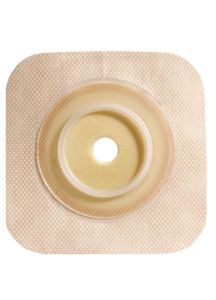 Durahesive Flexible Skin Barrier with Cut-to-Fit Opening and Tan Tape Collar