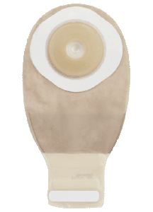 Esteem + Convex One-Piece Drainable Pre-Cut Pouch w/"visiClose, Durahesive, 12" panel Opaque, 1" - 416743