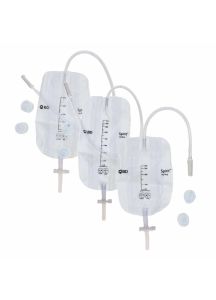 BD Spirit Urinary Leg Bags with Tap-Valve Drainage Port