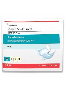 ings PLUS Quilted Adult Briefs 