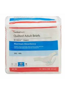 Wings Super Quilted Bariatric Briefs