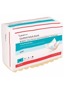 WINGS Quilted Adult Briefs with BreatheEasy Technology