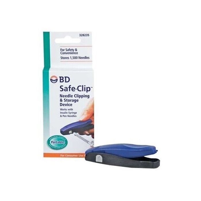 Bd SafeClip Insulin Syringe Needle Clipper 3 Pcs ON SALE with