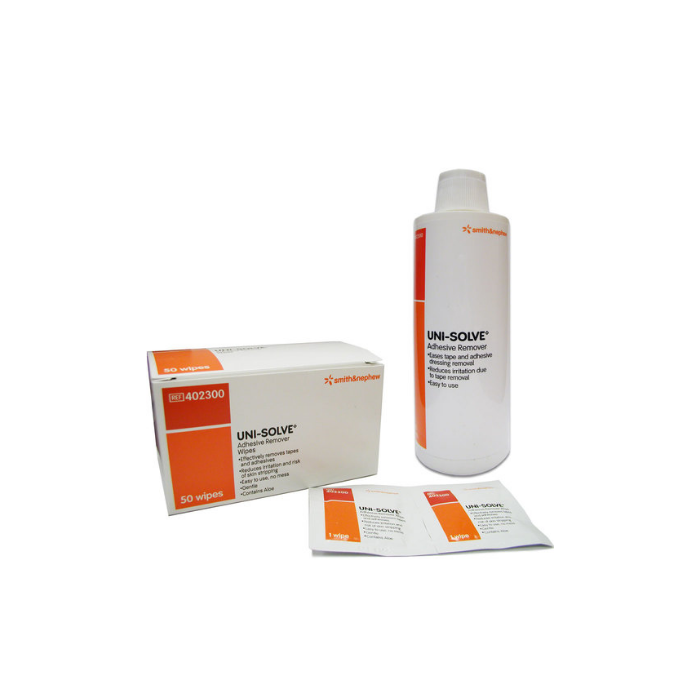UNI-SOLVE Adhesive Remover (8 oz bottle) by Smith & Nephew |  red-oak-medical-supp