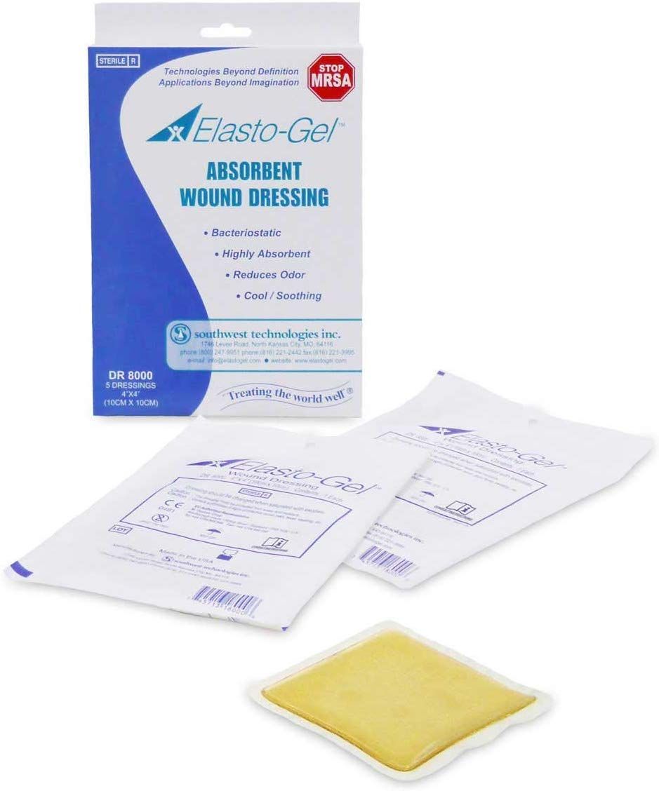 occlusive dressings Xeroform Petrolatum Dressing Non-Adherent Fine Mesh Gauze Pad, Gentle Patch for Burns, Laceration, Surgical Incisions & Skin Grafts (5