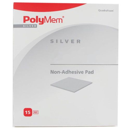 how to apply polymem silver dressing PolyMem Silver Non-Adhesive Pad Dressing, 1.8 X 1.8"Box of 20