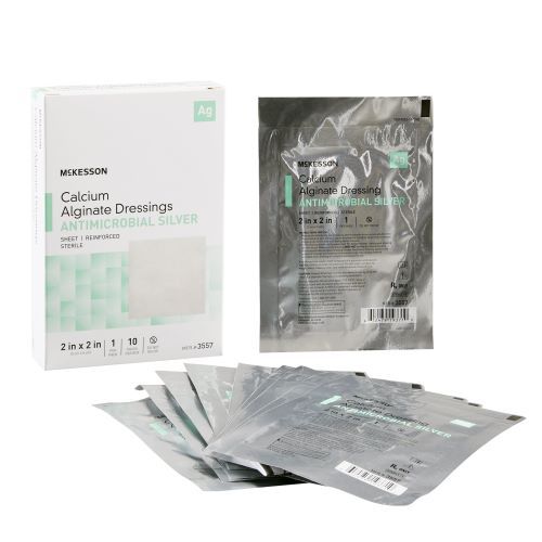 Calcium Alginate Wound Dressing with Silver | Antimicrobial Care by McKesson