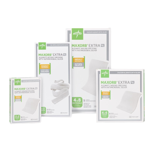 maxorb extra ag silver alginate dressing Amazon.com: Medline Maxorb Extra Dressings, 4" x 4" (Pack of 10) :  Industrial & Scientific