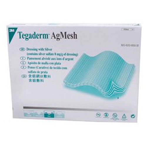 3M 90502 Tegaderm Ag Mesh Dressing with Silver 3M 90502 Tegaderm Ag Mesh Dressing with Silver