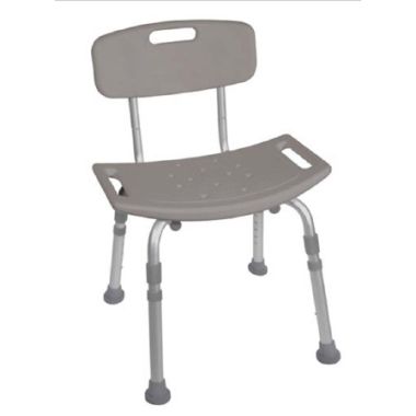Deluxe Knockdown Aluminum Bath Seat 15.5 - 19.5 Inch - RTL12202KDR