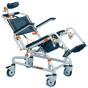 SolutionBased Roll-In ShowerBuddy Tilt Shower Transfer Chair (SB3T)