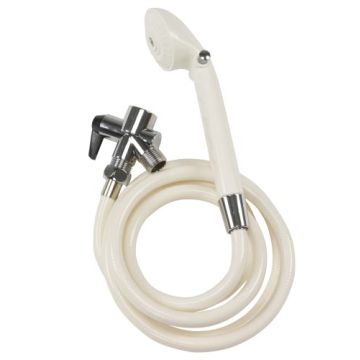 Deluxe Handheld Shower Sprayer with Diverter Valve by Drive