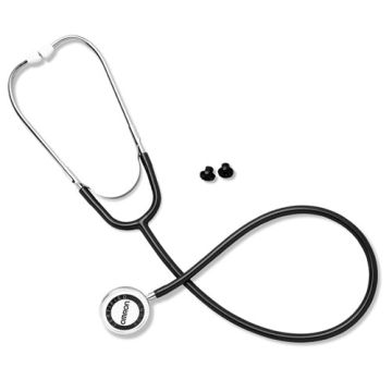 OMRON Lightweight Dual Head Stethoscope Black