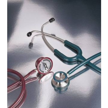 ADC Adscope 603 Classic Stethoscope (1-3/8 Inch Bell) with Spare Diaphragm and Adsoft Eartips