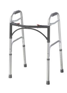 McKesson Folding Walker 25 to 32 Inch Height