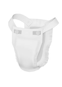 Prevail Belted Shields with Reusable Button Straps - Light to Moderate Absorbency (30 Count)